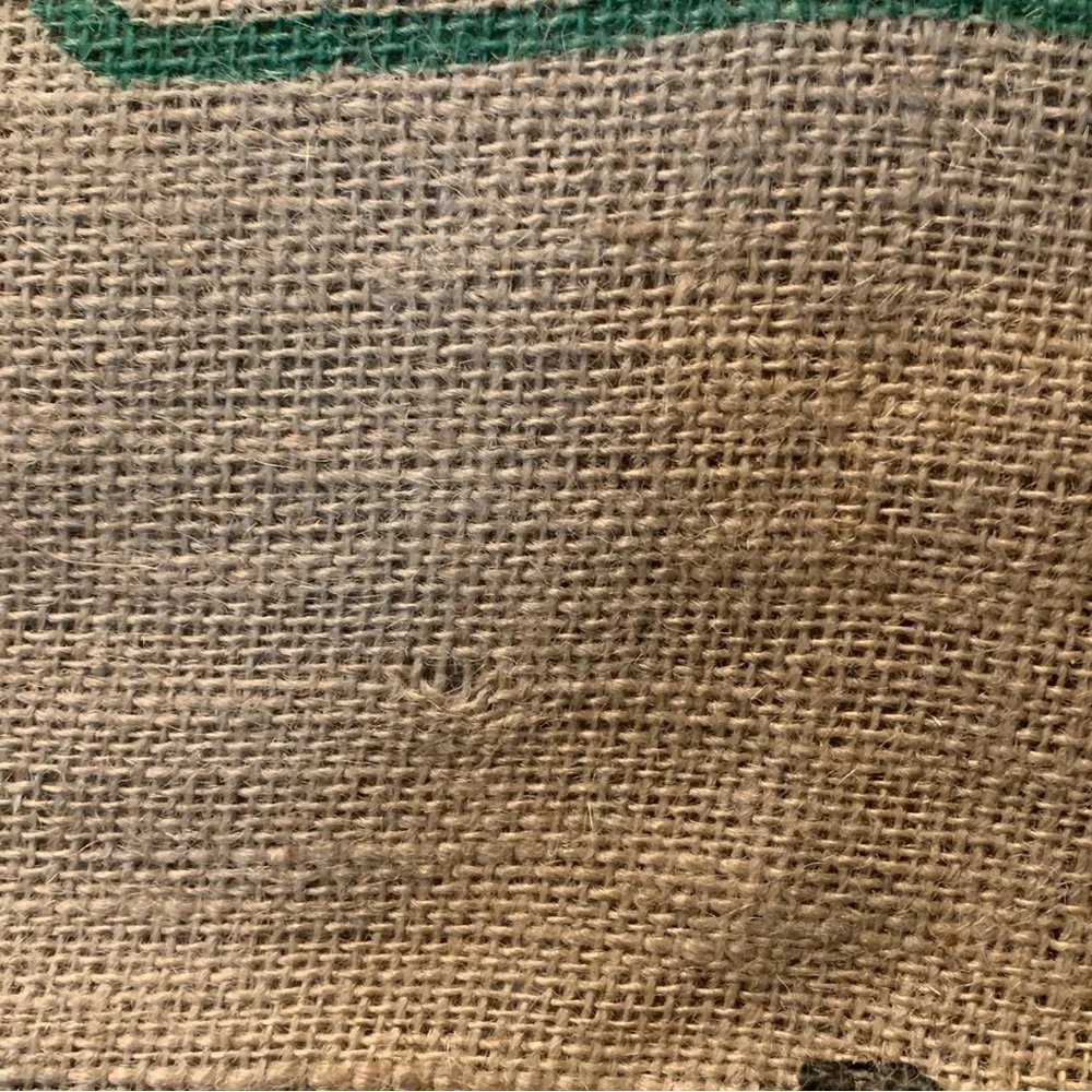 Natural Jute Burlap Organic Coffee Bean Bag Sack Honduras Large